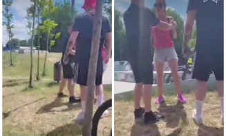 Bărbatul acuzat că a lovit o femeie în Parcul Rozelor din Cluj rupe tăcerea: „A fost o reacție necontrolată după ce mi-a dat un pumn și a atacat doi copii”
