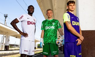 CFR Cluj a prezentat o parte dintre echipamentele pentru noul sezon