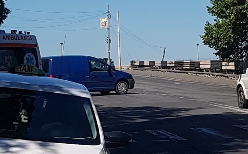 Accident rutier în zona Gării din Cluj: tânăr rănit, transportat de urgență la spital