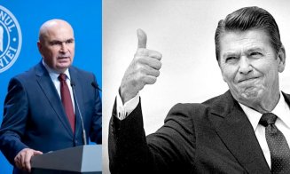 Pentru a stopa protestele bugetarilor, Bolojan e sfătuit să aplice metoda lui Ronald Reagan / Ce a făcut preşedintele american în '81
