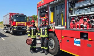 Clujeni în prima linie în Franța: Doi pompieri trimiși în misiune internațională contra incendiilor de pădure