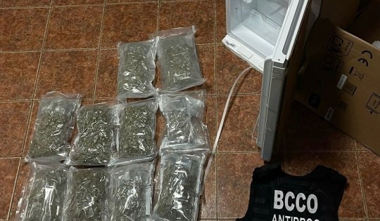 Încă un suspect, arestat preventiv în lipsă, în cazul frigiderului plin cu canabis de la Cluj. Drogurile, trimise din Spania prin curier