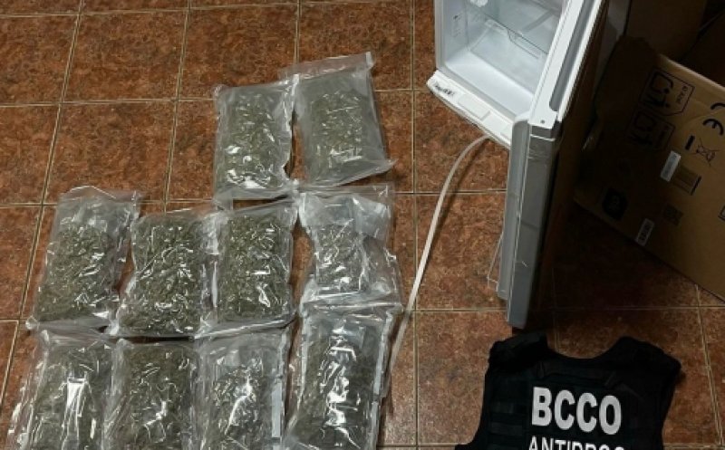 Încă un suspect, arestat preventiv în lipsă, în cazul frigiderului plin cu canabis de la Cluj. Drogurile, trimise din Spania prin curier