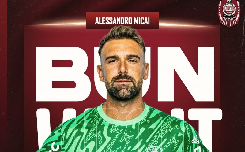 Concurență pentru Otto Hindrich. CFR Cluj și-a prezentat noul portar