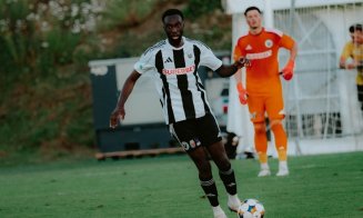 Mouhamadou Drammeh, concluzii la final de cantonament cu "U" Cluj: "Am muncit foarte mult"