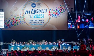Promoția 2025 a absolvit la UMF Cluj-Napoca. Studenții au rostit Jurământul lui Hipocrate