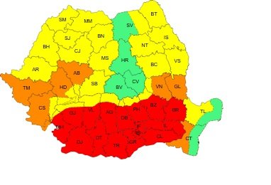 Valul de căldură se menține deasupra Clujului. Meteorologii au prelungit codul galben de caniculă