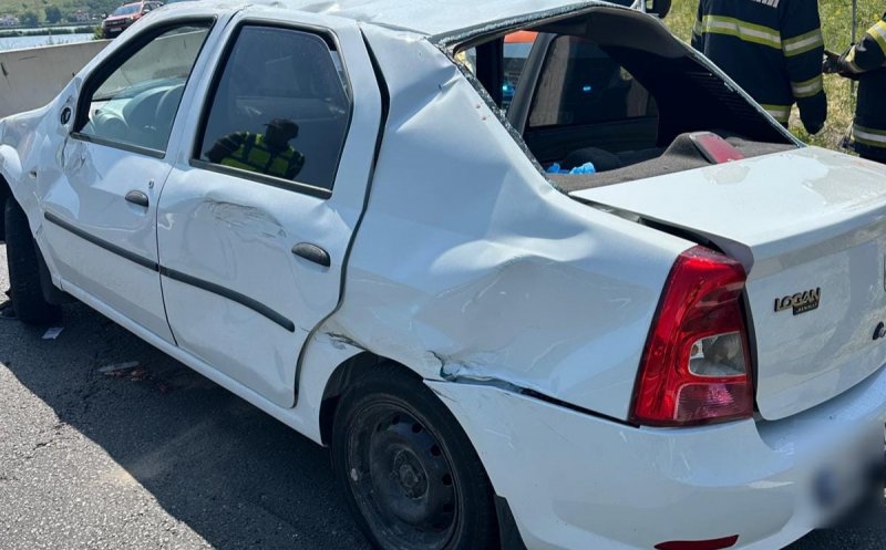 Accident grav în Cluj între un autoturism și o autobetonieră: patru victime transportate de urgență la spital