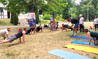 Ai grijă de mușchii tăi! Workshop cu antrenamente și sfaturi pentru un stil de viață sănătos, în Parcul Central