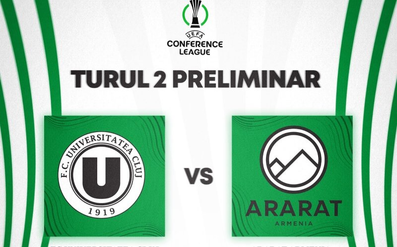Start la vânzarea biletelor pentru Universitatea Cluj - Ararat Armenia. Abonații au prioritate