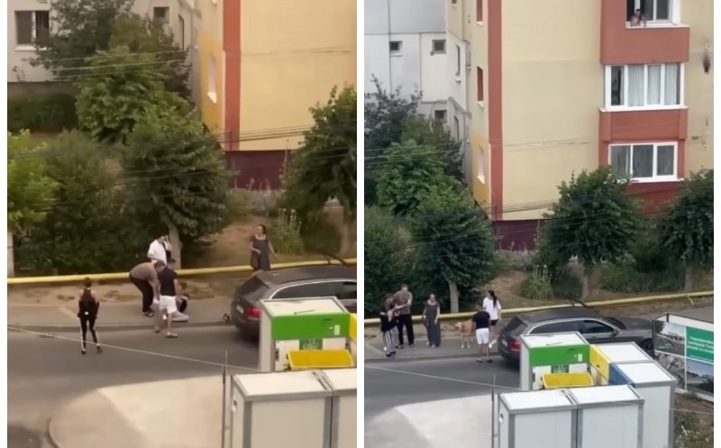 Cluj: Tânăr bătut în plină zi, sub privirile trecătorilor