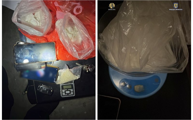 Traficant de droguri prins în flagrant într-un subsol din Cluj-Napoca. Le oferea gratuit minorilor pentru a-i face dependenți