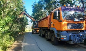 Lucrări pe un nou drum județean din Cluj. Se intervine pe 14 km