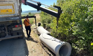 Lucrări pe un nou drum județean din Cluj. Se intervine pe 14 km