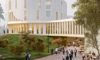 Campus Academic uriaș lângă Cluj-Napoca. Va avea bibliotecă, sală de sport, piscină, lac cu ponton, sere și ferme