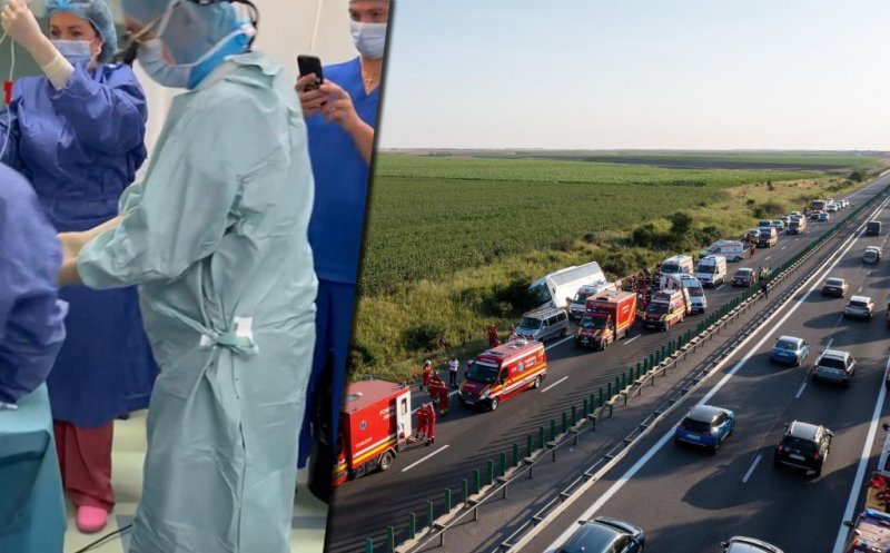 Un copil de 9 ani, victimă a accidentului cu autocarul de pe A2, aflat în moarte cerebrală s-a stins din viață, dar a salvat alte 4 vieți