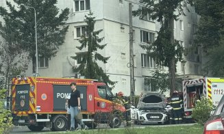 Şoferii din Cluj-Napoca, tot mai grăbiţi să îşi facă praf maşinile: ACCIDENT pe Constantin Brâncuși