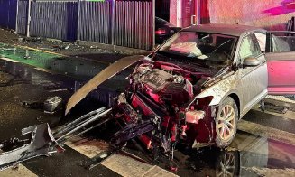 ACCIDENT în Cluj-Napoca noaptea trecută. 5 victime transportate la spital