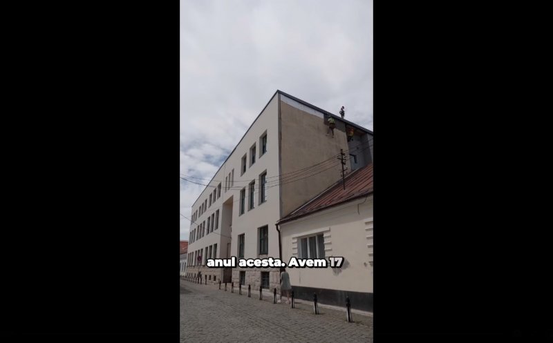 Control la 17 șantiere de școli cu lucrări prin PNRR. Astăzi, la Școala „Ioan Bob”. Boc: ''Sancțiuni și zero sporuri pentru fonduri UE"