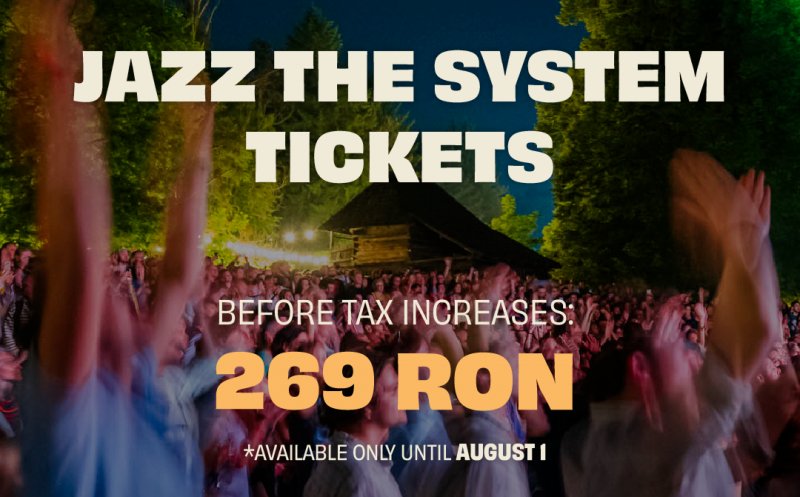 Jazz in the Park 2026: ultima tranșă de bilete la preț redus, înainte de creșterea TVA!