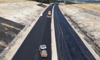 IMAGINI noi de pe Autostrada A3 Cluj - Sălaj. UMB lucrează în forță pe Zimbor - Poarta Sălajului