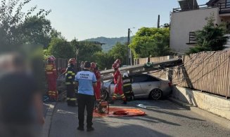 Accident la Florești. Un bărbat a fost transportat la spital