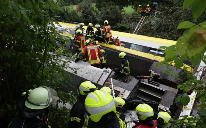 Tren expres DERAIAT: Morți și răniți în urma tragediei feroviare