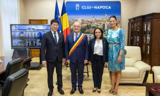 Morinari Watanabe, Președintele Federației Internaționale de Gimnastică, la Cluj-Napoca