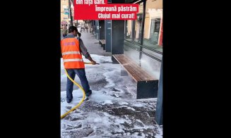 Zona Gării din Cluj-Napoca, cele mai dificile din oraș privind întreținerea curățeniei