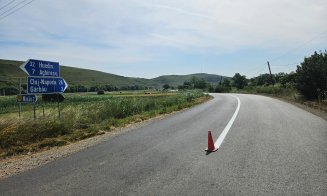 Marcaje rutiere pe sute de km de drumuri județene din Cluj. Au fost realizate și 45 de treceri de pietoni