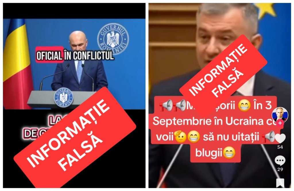 Fake news periculos: Videoclipuri false cu Ilie Bolojan care sugerează că România va intra în război sunt răspândite masiv pe internet