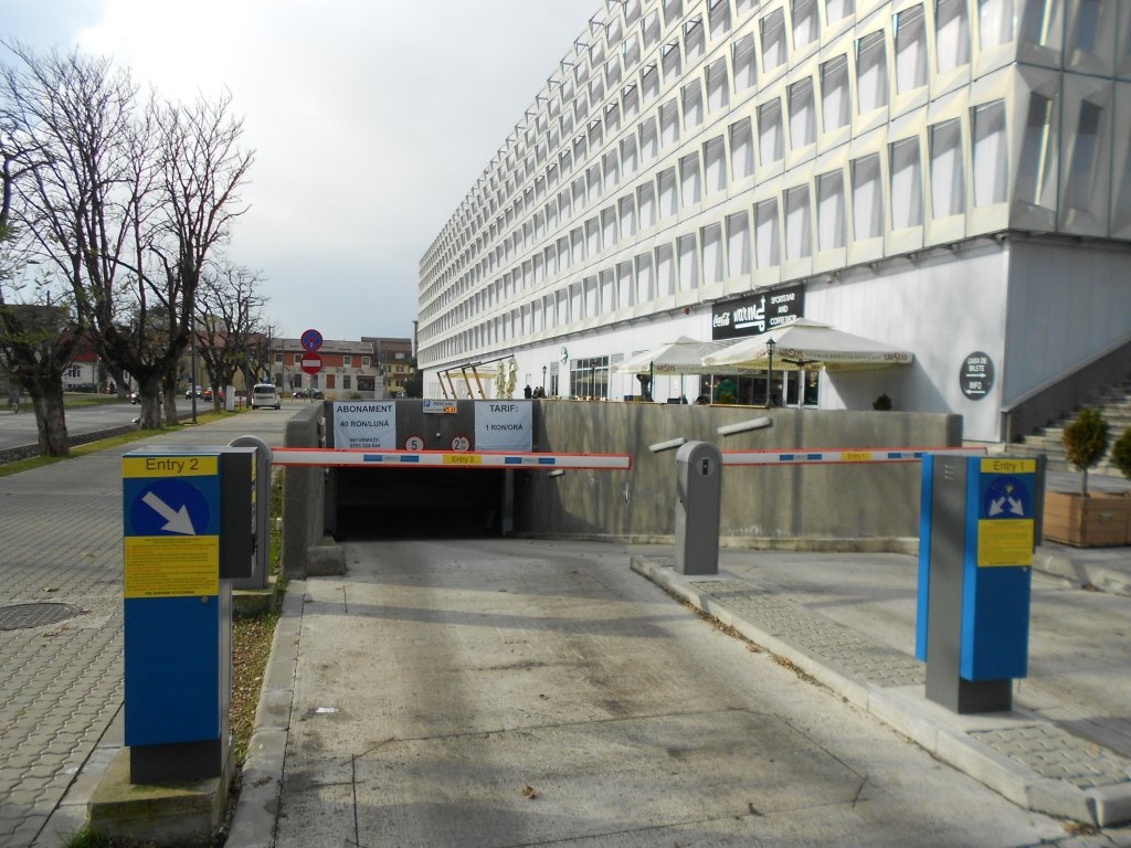 Parcarea subterană a BTarena, indisponibilă începând de luni