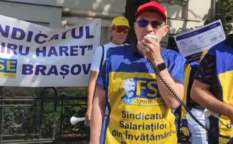 Sindicatele din învățământ strâng semnături: "Dacă hotărâți că vom declanșa grevă generală, o vom declanșa"