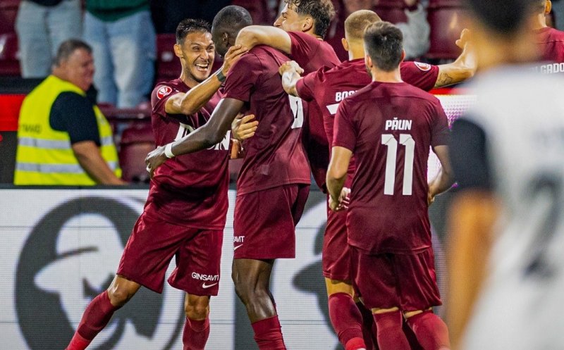 CFR Cluj, victorie mare cu Lugano. "Feroviarii" s-au calificat în turul al treilea preliminar UEFA Europa League