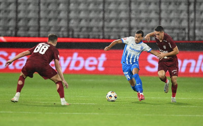 CFR Cluj, învinsă din nou pe teren propriu în Superligă. "Feroviarii" au fost aproape de o revenire de senzație