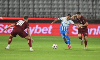CFR Cluj, învinsă din nou pe teren propriu în Superligă. "Feroviarii" au fost aproape de o revenire de senzație