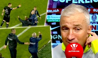SCANDAL la CFR - Craiova: Dan Petrescu, cartonaș roșu și trimis în tribune. Ce a făcut ”Bursucul” în timpul meciului