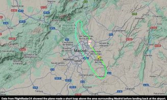 Imagini terifiante cu avarii uriașe în partea din față a unui Airbus, lovit de o pasăre după decolare
