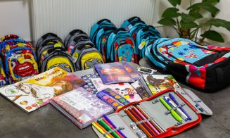 400 de elevi din familii cu venituri reduse primesc ghiozdane și rechizite gratuite