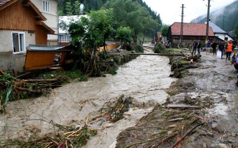 Risc major de inundații în Cluj! Cod galben emis de hidrologi. Vezi zonele afectate