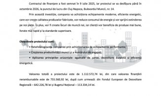 Comunicat de presa