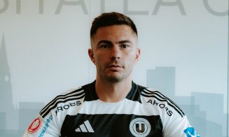 Alin Toșca, pregătit pentru aventura la "U" Cluj: "Voi da totul ca să ajut și să ne îndeplinim obiectivele"
