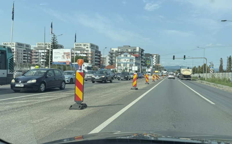 Trotinetist lovit de mașină la ieșirea din Florești spre Cluj. Victima a fost transportată la spital