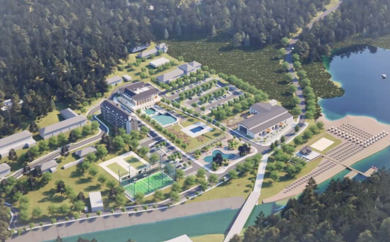 Colonia Tarnița revine la viață! Se propune un ansamblu turistic cu hotel, restaurant, spa, piscine, teren de sport
