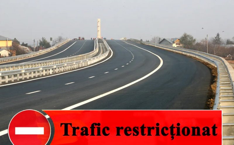 Trafic RESTRICȚIONAT vineri, 8 august, pe Autostrada A3 Câmpia Turzii - Nădășelu / Fisuri în carosabil