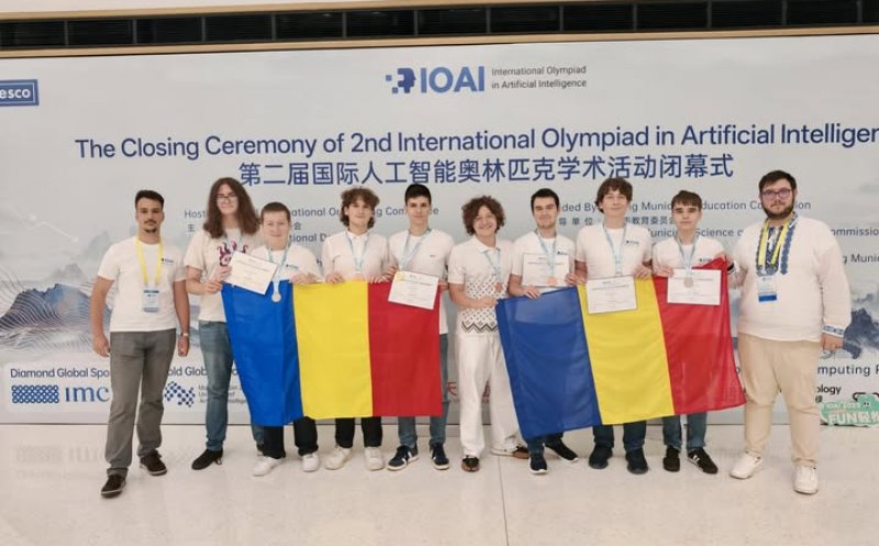 Rezultat remarcabil pentru un elev din Cluj! A fost medaliat cu argint la Olimpiada Internațională de Inteligență Artificială de la Beijing