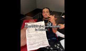 Trapperul Albert NBN, amendat după concertul de la UNTOLD pentru limbaj vulgar. E plin de minori la scena respectivă
