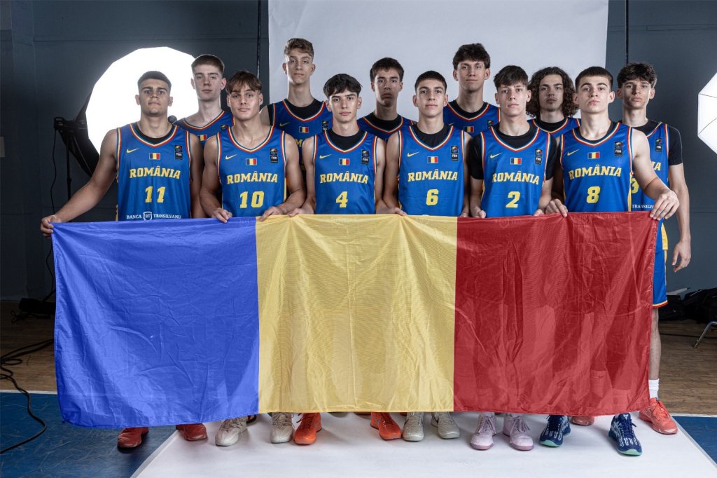 Patru jucători ai Academiei U-BT participă cu România la Eurobasket 2025