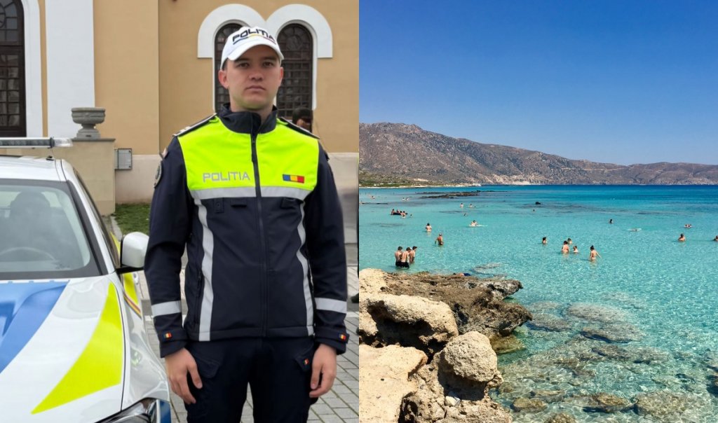 Polițist ardelean, erou în Grecia. A salvat de la înec o româncă aflată în vacanță