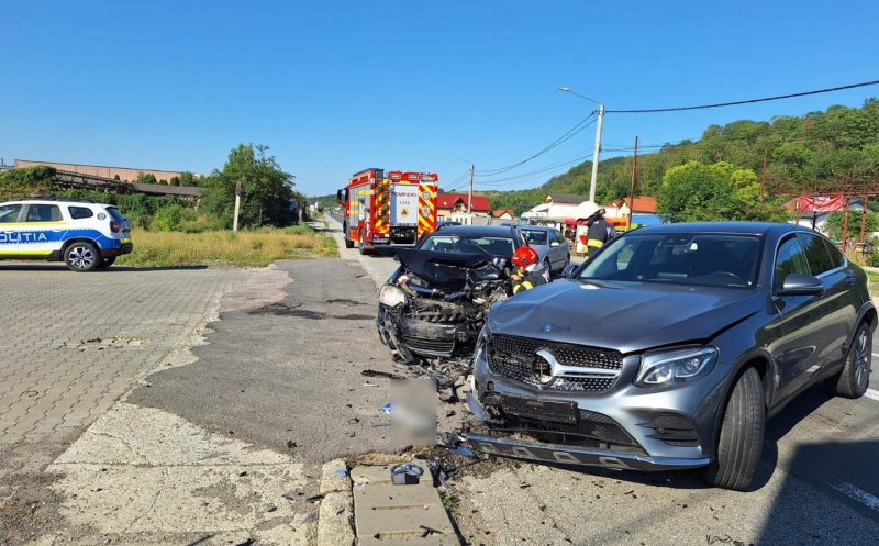 Cum s-a produs accidentul rutier din Gherla, în urma căruia patru persoane au ajuns la spital